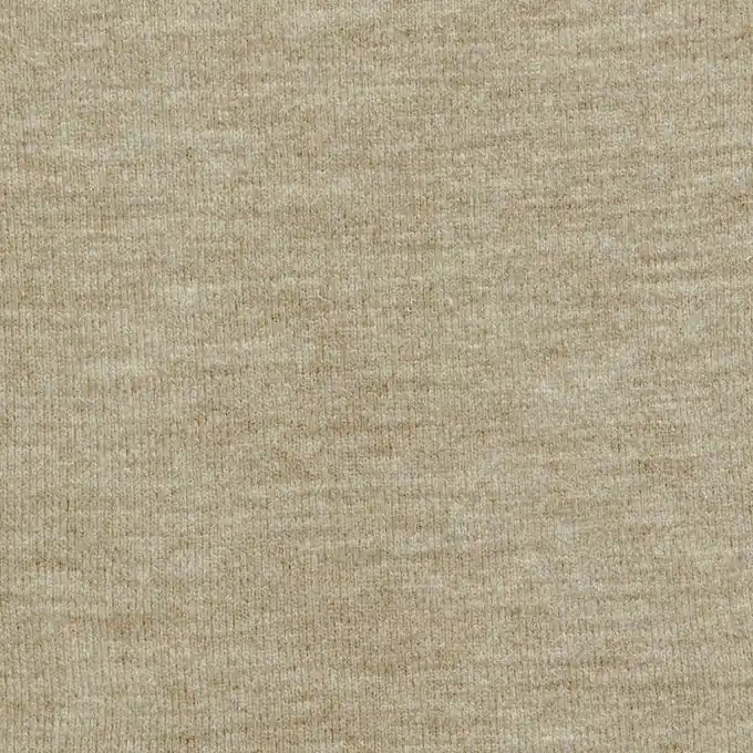Sichere Zahlung Beige Strickstoff 145cm Breite Unifarben