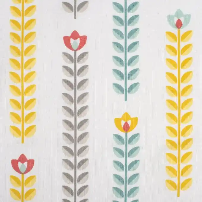 Dicker Baumwollstoff Stokholm Blumen Super-Preis