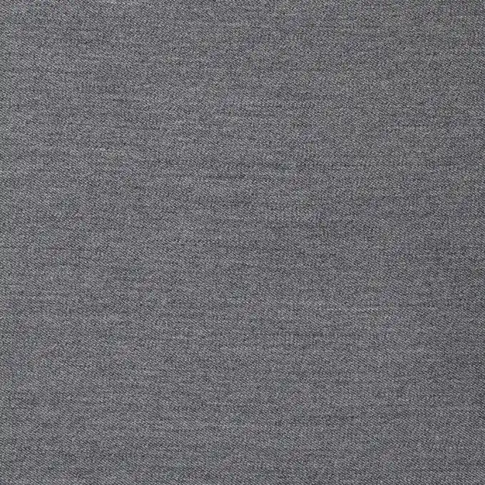 Nur Heute Leichter, grauer Gabardine-Stoff