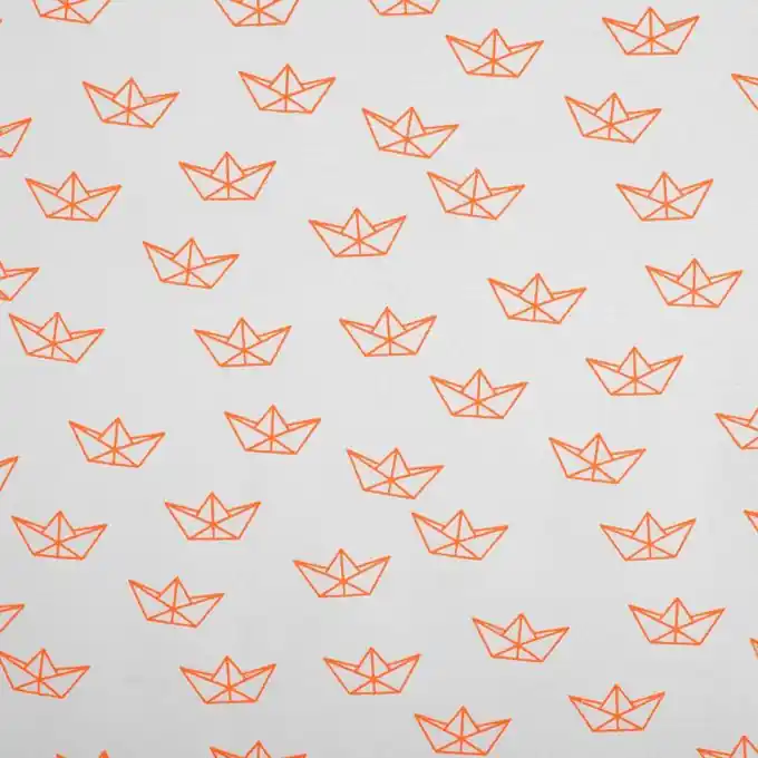 Popeline Boot fluo orange Premium