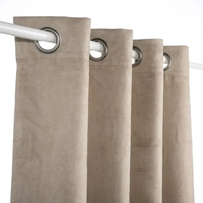Rideau suedine lin 140×250 Geld-Zurück-Garantie