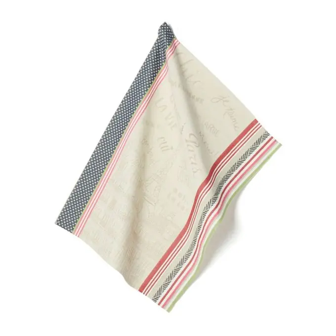 Sale Jacquard Geschirrtuch mit Aufdruck Paris
