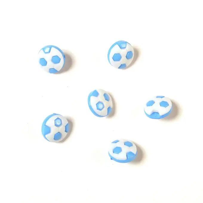 Jetzt Kaufen Knöpfe Fußball blau