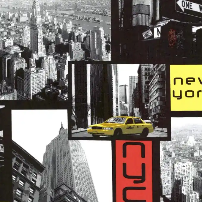 Direkt Vom Hersteller Cretonne-Stoff Wokenkratzer