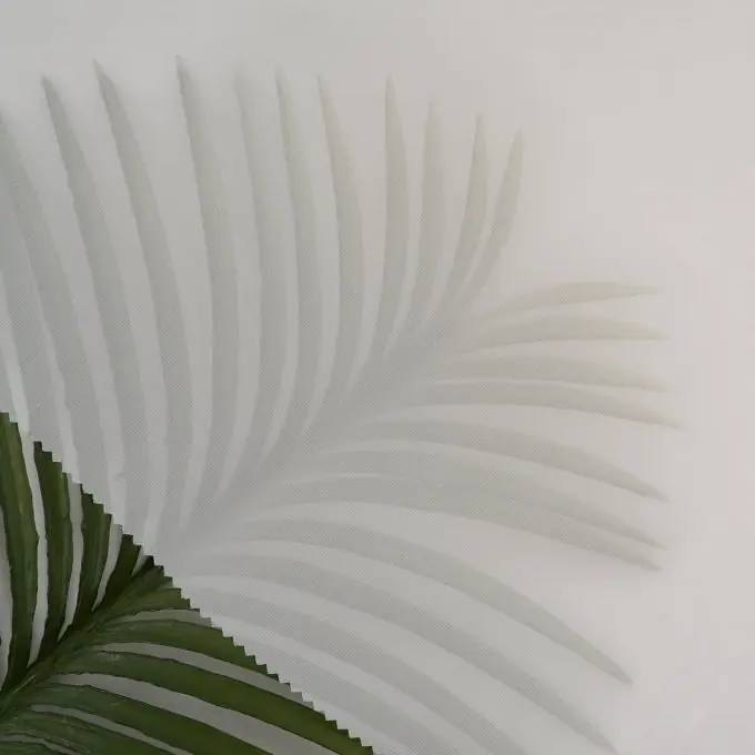 Sichere Zahlung Chiffon, einfarbig naturfarben