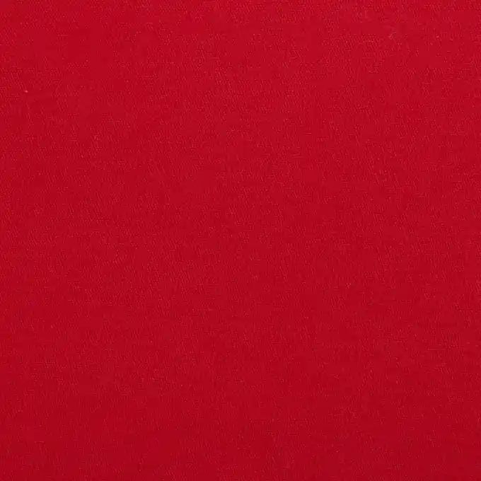 Nur Heute Interlock Stoff einfarbig rot