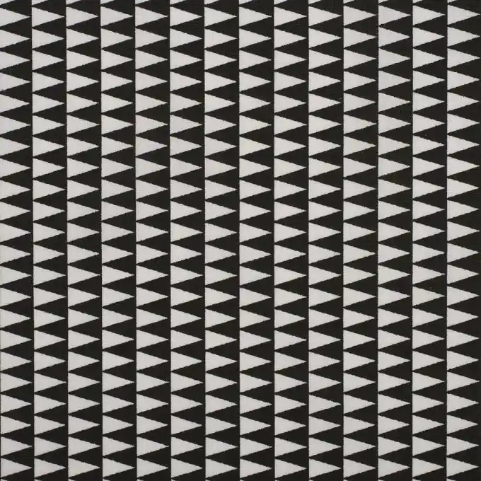 Schwarzer Kano Baumwollstoff 160cm Breite Neuheit