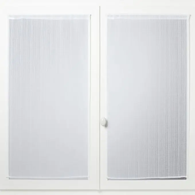 Schnäppchen 1 Paar Scheibengardinen Odile