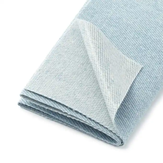 Bügeleinlage für Jeans – Hellblau Markenware