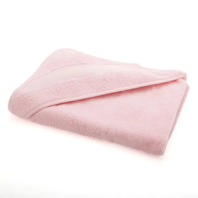 Baby-Handtuch mit Kapuze zum Besticken – Rosafarben Mengenrabatt