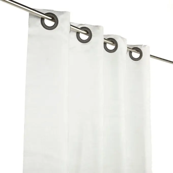 Suedine Vorhang Doppelseitig Perlweiß 150×260 cm Geld-Zurück-Garantie