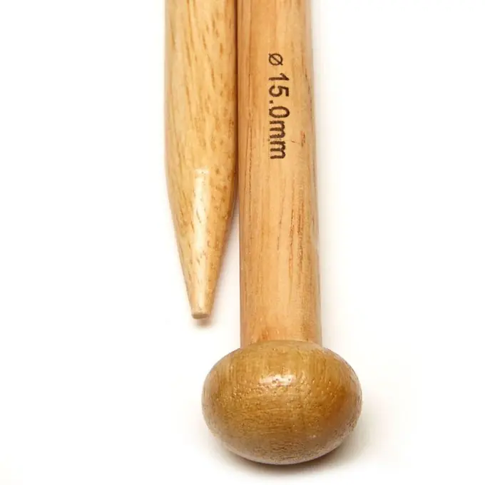 Markenprodukt Stricknadel Holz 35 cm