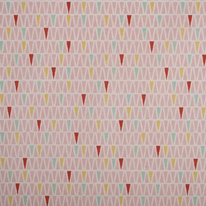 Geometrisch bedruckter Baumwollstoff Nur Für Kurze Zeit