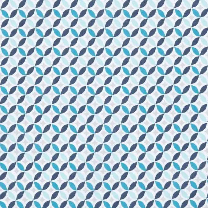 Nur Heute Baumwollstoff mit Kreismuster