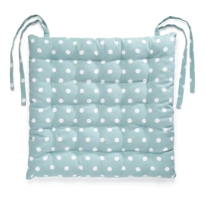 Stuhlkissen Punktemuster 40x40cm – Sitzpolster Saisonangebot
