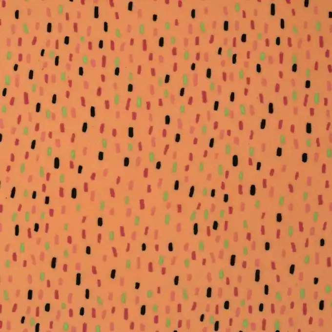 Sonderangebot Orange Mousseline Stoff 145cm Breite