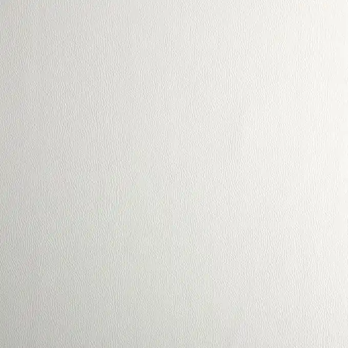 Einfarbiges Kunstleder Karia, weiß Ab Werk