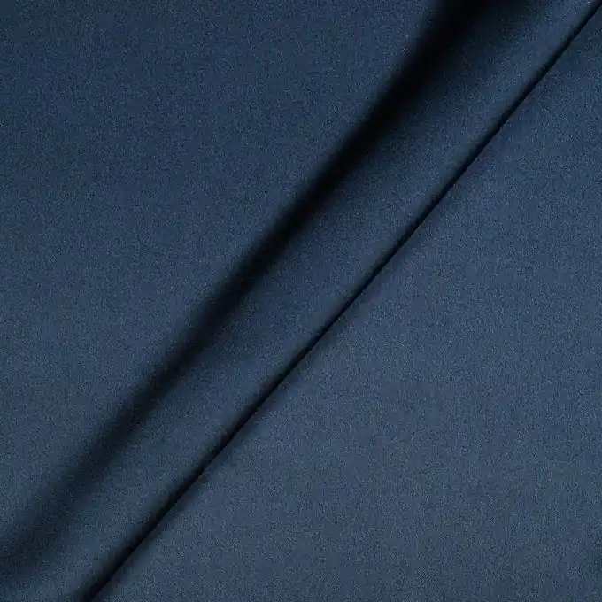 Sichere Zahlung Blauer Seidenstoff