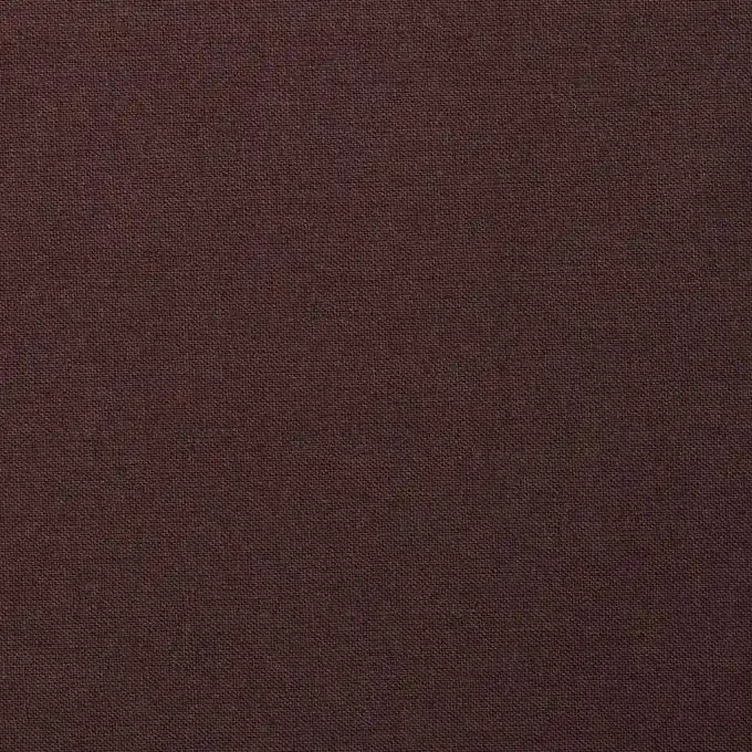 Einfarbiger Baumwollstoff Cristina, braun Neue Ware