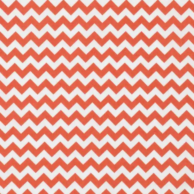 Chevron Corail-Monster Cretonne, 160cm Breite Top-Preis