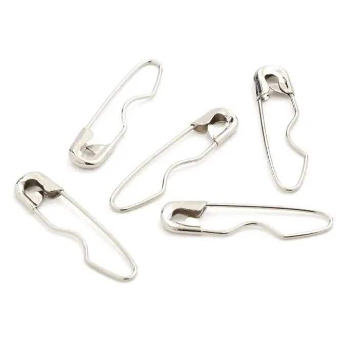 Markenware Individualisierbare Sicherheitsnadeln mit Krümmung