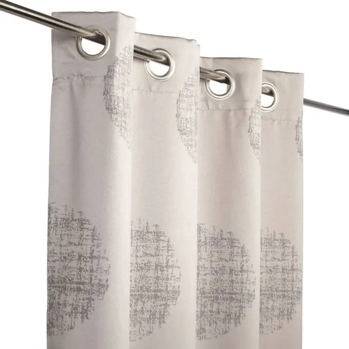 Kostenloser Rückversand Jacquard-Vorhang Ronds 140cm – Elegantes Design