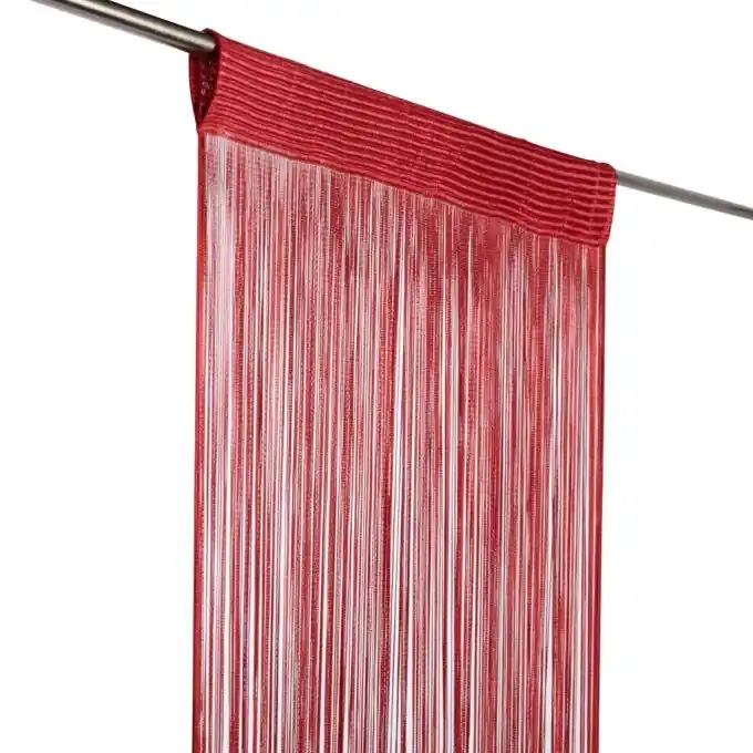 Bestpreis Fadenvorhang 90×240 cm – Transparent – Elegantes Design