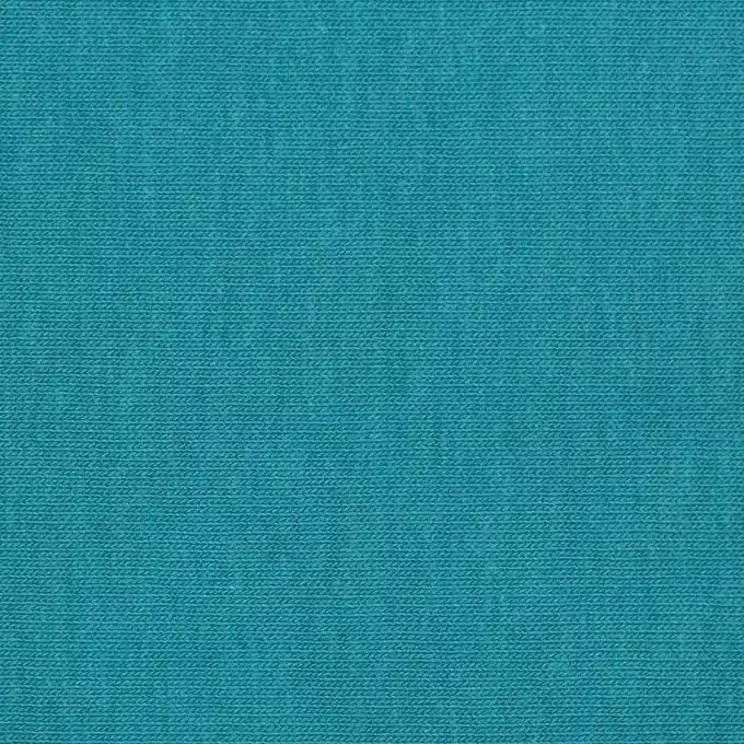 Baumwolljersey einfarbig Blau Großhandel