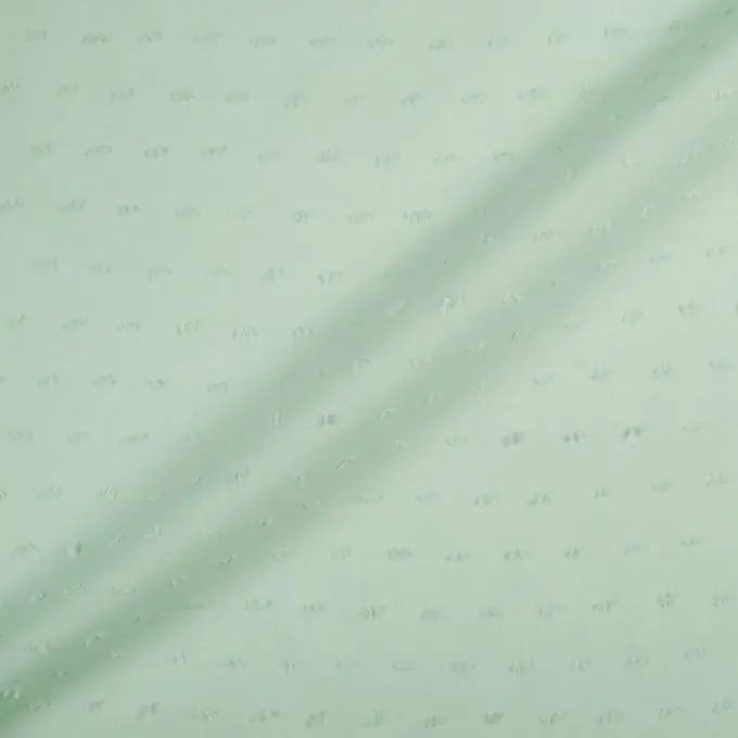 Batist Baumwolle Plumetis mintgrün Billig