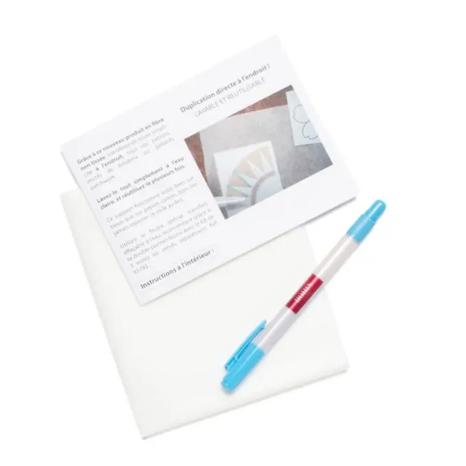 Ausverkauf Set Pauspapier + wasserlöslicher Stift