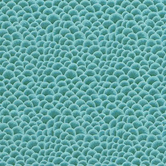 Kostenloser Versand Jacquard-Stoff mit Schuppenmuster