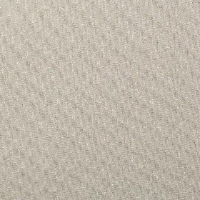 Einfarbiger Baumwollstoff Cristina, dunkelbeige Billig