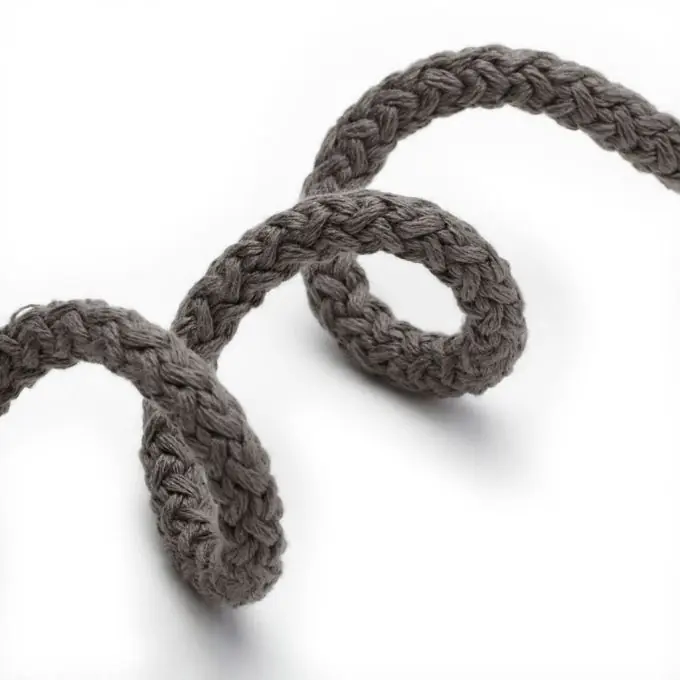 Kordel-Borte, grau, 8 mm Ab Werk