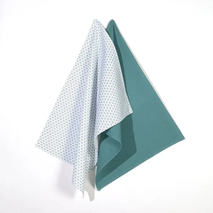 Top-Preis 2er-Set sortierte blaue Geschirrtücher