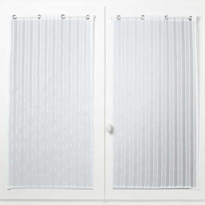 Paar ausgefallene Fenster-Voiles. Preis Gesenkt