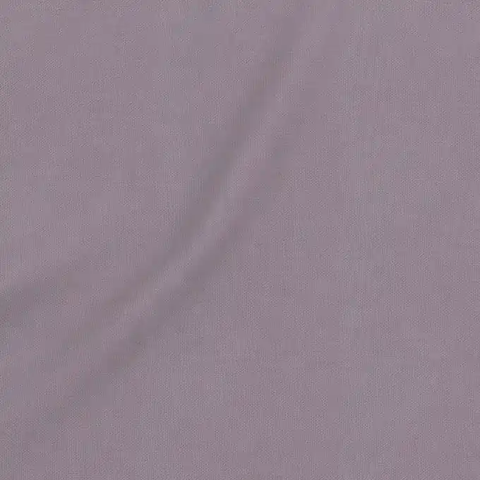 Handgefertigt Lilafarbener Montségur-Baumwollstoff in großer Rollenbreite