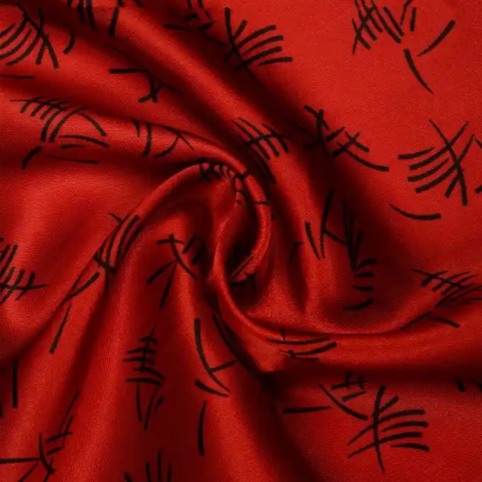 Satinstoff Karneval Chinesischen Mustern Gratis Versand