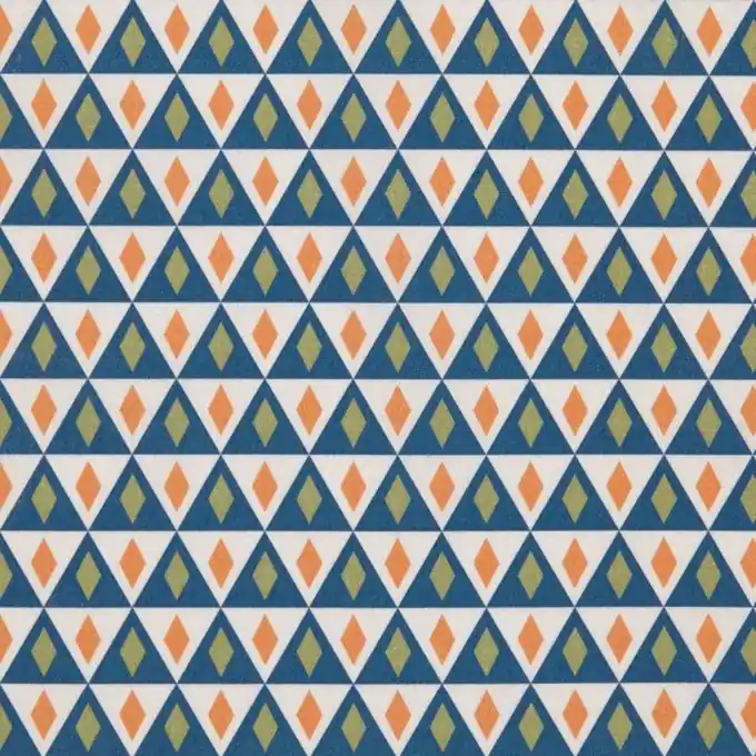 Baumwollstoff mit Rautenmuster 160cm Breite Nur Für Kurze Zeit