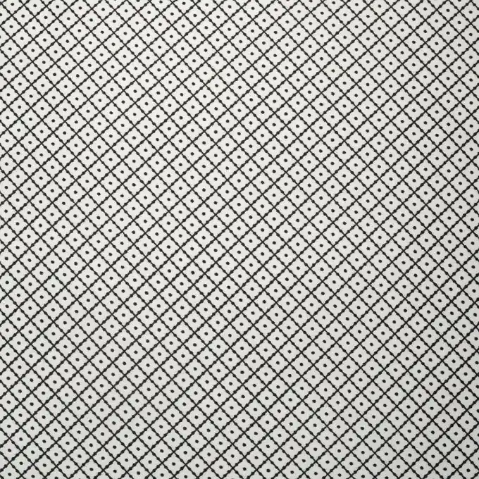 Baumwollsatin Rautenmuster Super-Preis