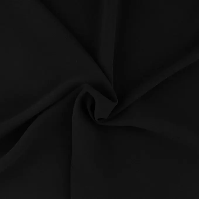 Crêpe-Stoff Marineblau Neu Im Sortiment