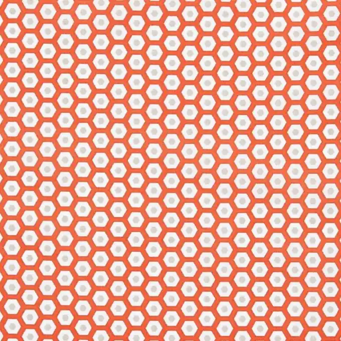 Limited Edition Baumwollstoff Hexagon-Druck 150 cm Breite