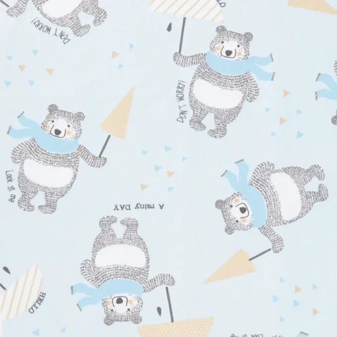 Baumwollstoff Bär Kostenloser Rückversand