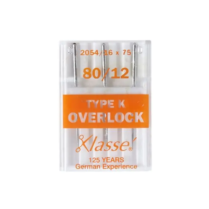 Gleich Bestellen Nadeln für die Nähmaschine zum Versäubern 80/12 Typ K