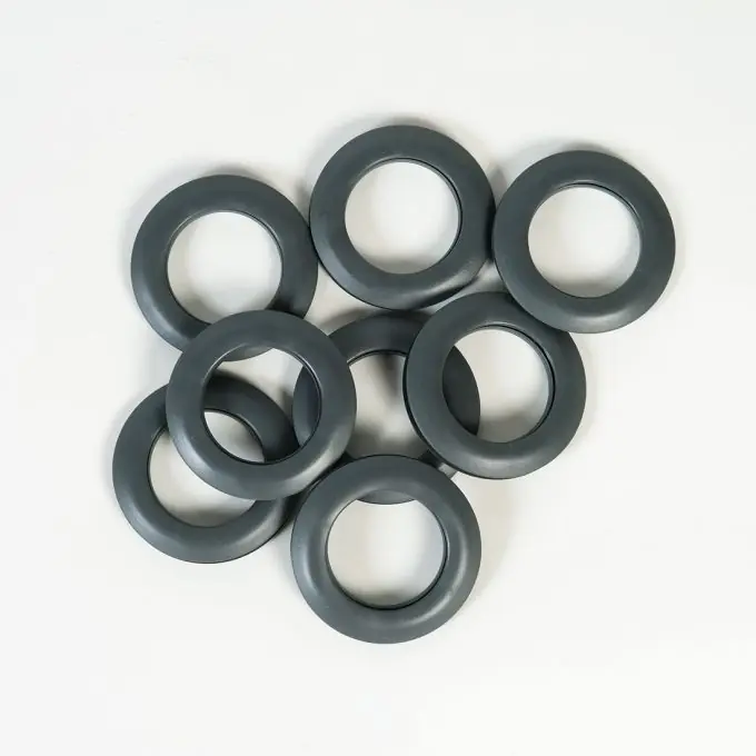 Ösen zum Klipsen aus Kunststoff, dunkelgrau, Ø 23 mm Letzte Chance