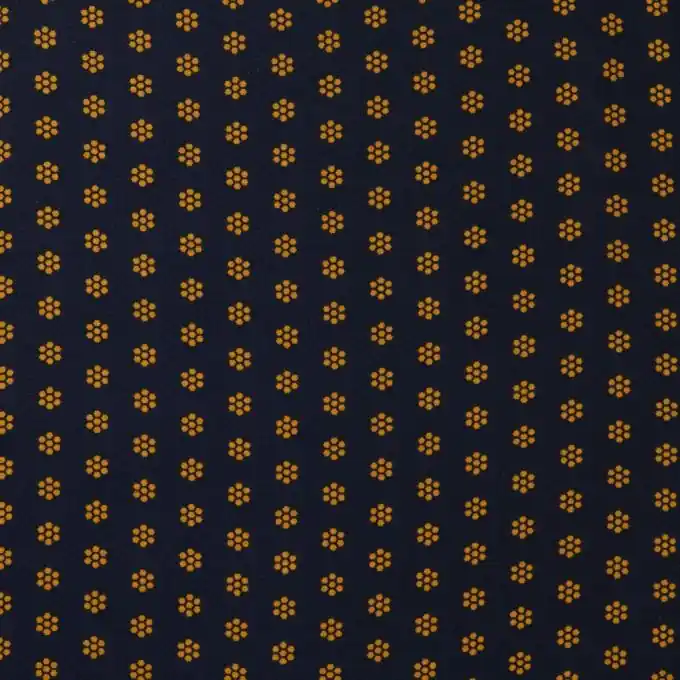 Schnäppchen Crêpe-Stoff mit Margeriten-Druck 145cm Breite