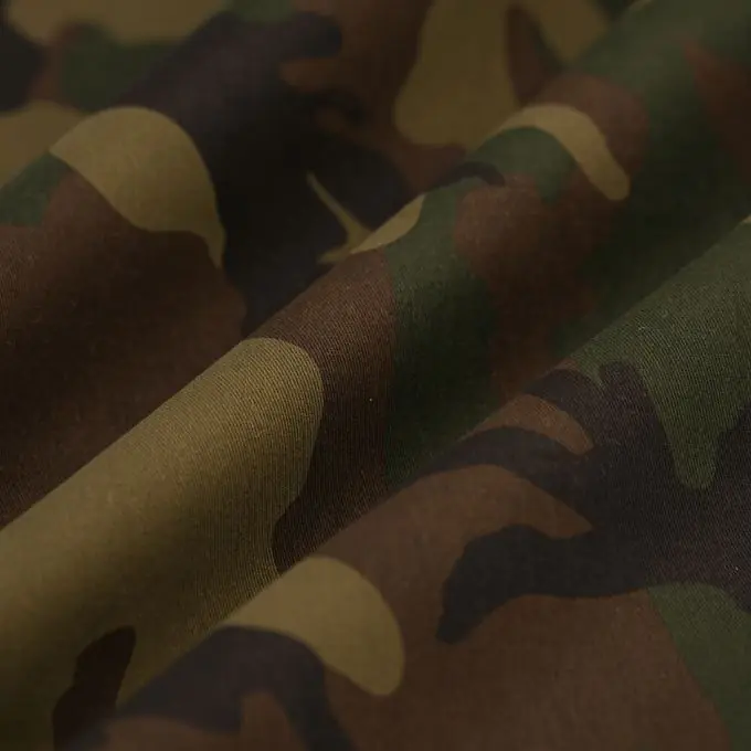 Meistverkauft Gabardine-Stoff Camouflage