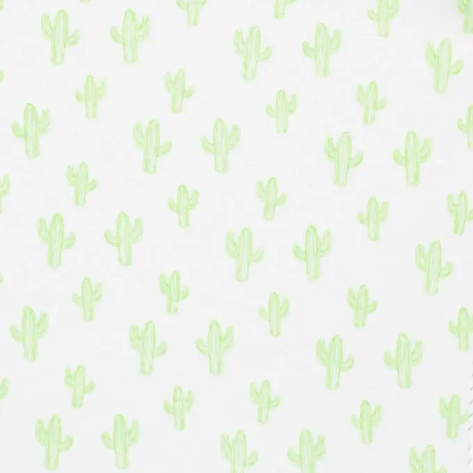 Billig Strickstoff Kaktus fluo grün