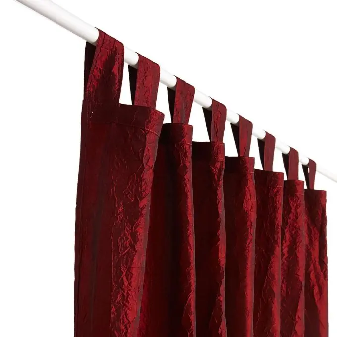 Taffetas Vorhang Lie de Vin 140×260 cm Finale Aktion