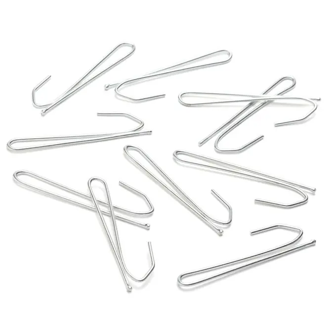 Neue Kollektion Faltenhaken mit 1 Zinken für flämische Falten, kopflos