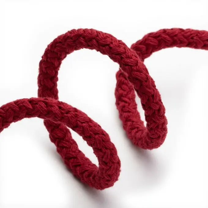 Must-Have Kordel-Borte, rot, 8 mm